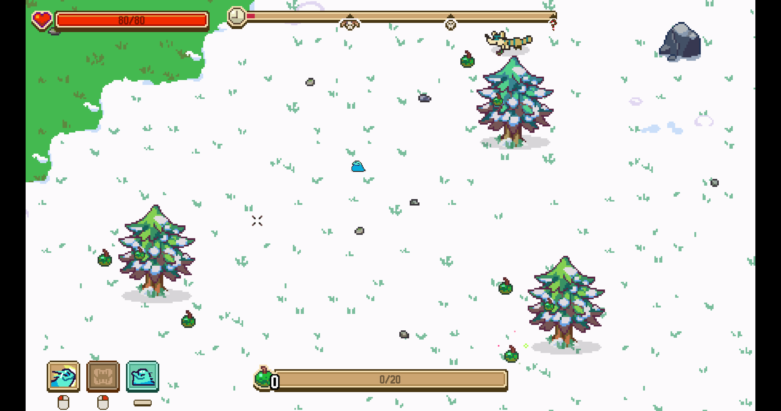 Snow biome gameplay preview