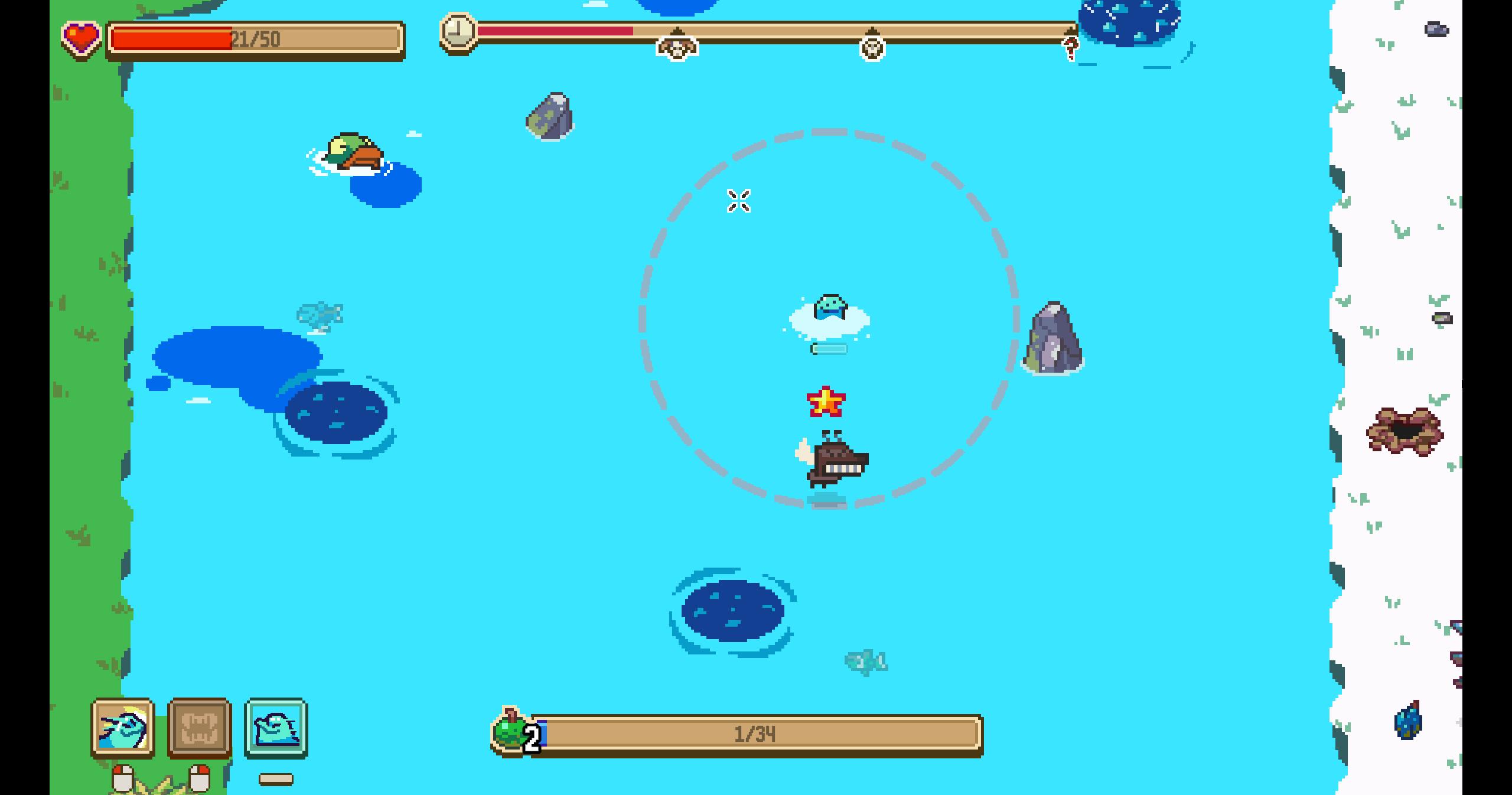 Water biome gameplay preview