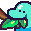 Eat the leaf icon